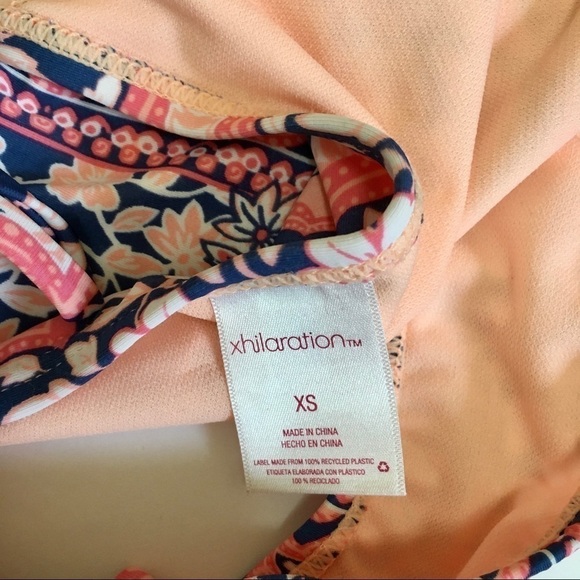 Xhilaration Pink Crochet Detail Bikini - Picture 8 of 8